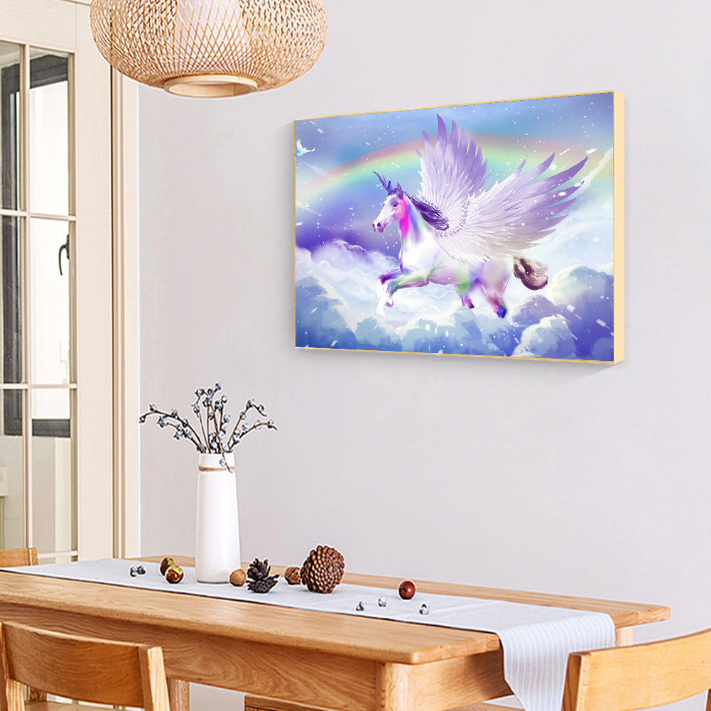 Unicorn - Special Shaped Drill Diamond Painting 40*30CM