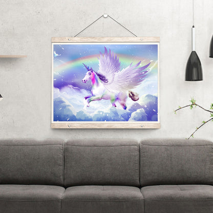 Unicorn - Special Shaped Drill Diamond Painting 40*30CM