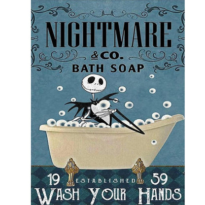 Abstract Letters - Full Round Drill Diamond Painting 40*50CM