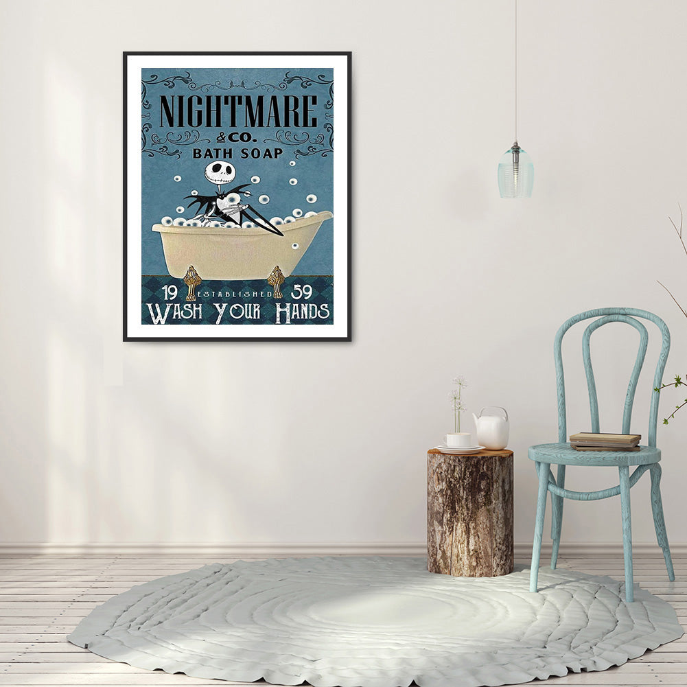 Abstract Letters - Full Round Drill Diamond Painting 40*50CM