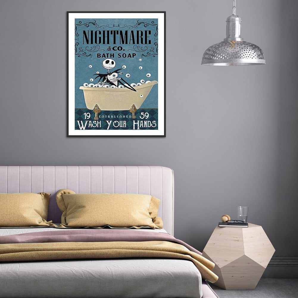 Abstract Letters - Full Round Drill Diamond Painting 40*50CM