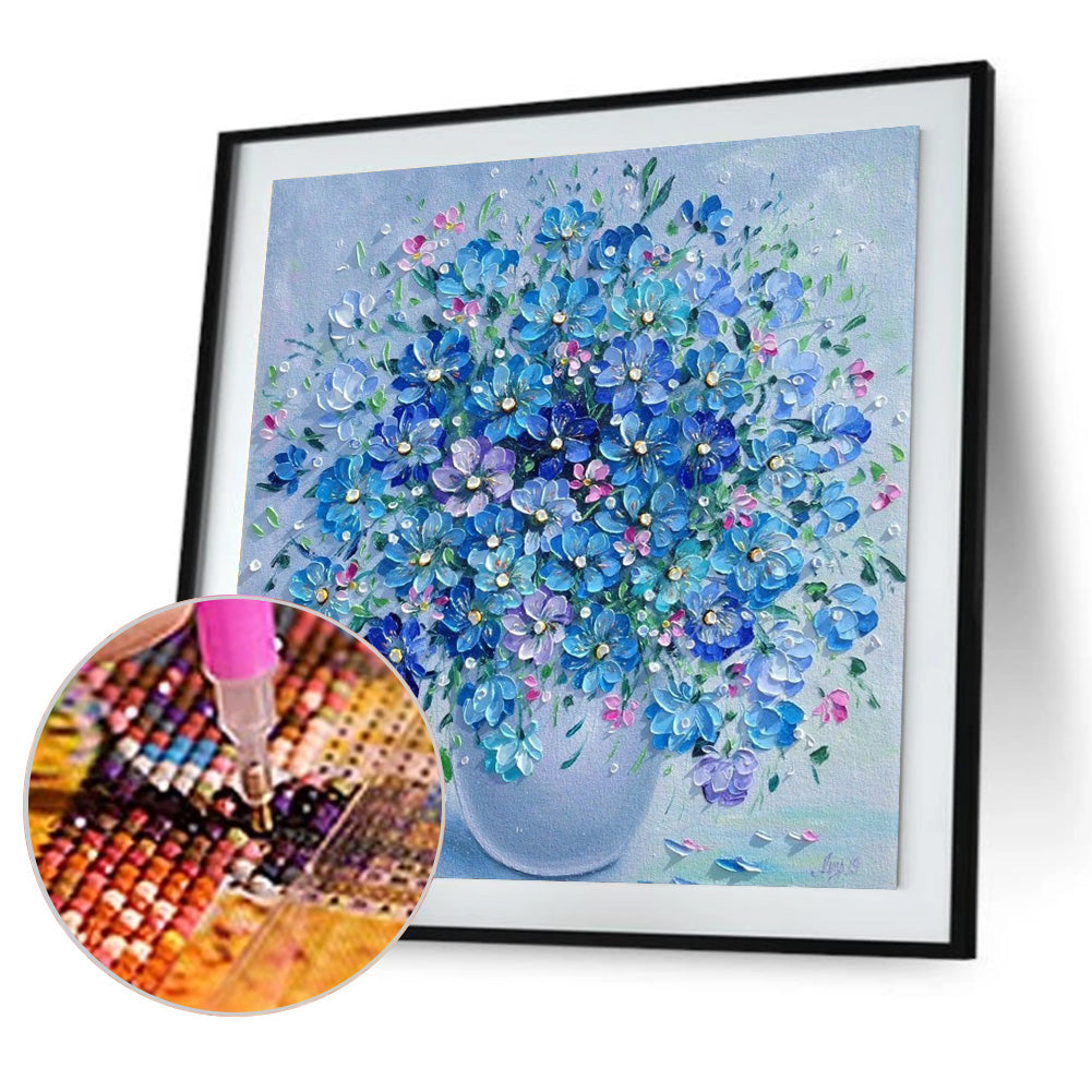 Flower Grass - Full Round Drill Diamond Painting 30*30CM