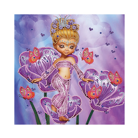 Cartoon Girl - Special Shaped Drill Diamond Painting 30*30CM