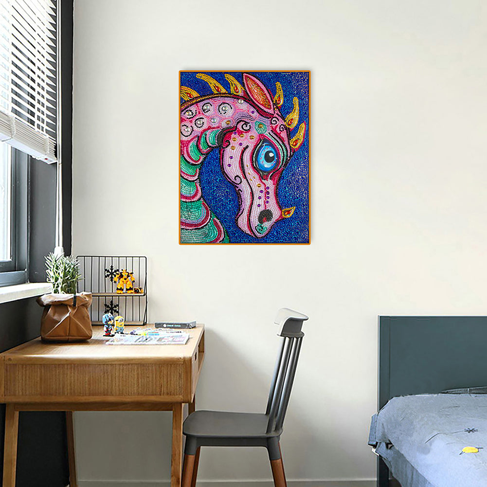 Dragon - Special Shaped Drill Diamond Painting 30*40CM