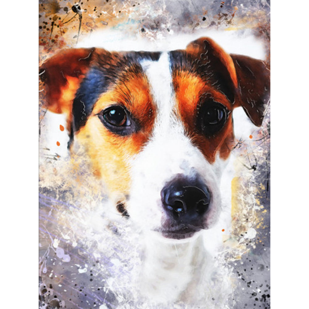 Dog - Full Round Drill Diamond Painting 30*40CM