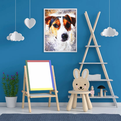 Dog - Full Round Drill Diamond Painting 30*40CM