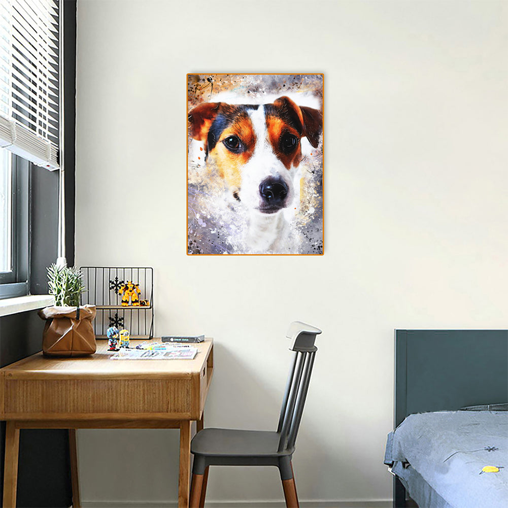 Dog - Full Round Drill Diamond Painting 30*40CM