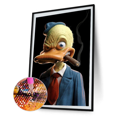 Mr Duck - Full Round Drill Diamond Painting 30*50CM