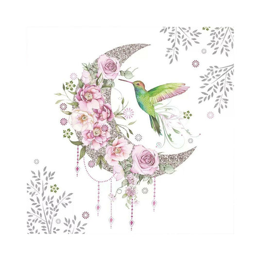 Flower Bird - Full Round Drill Diamond Painting 30*30CM