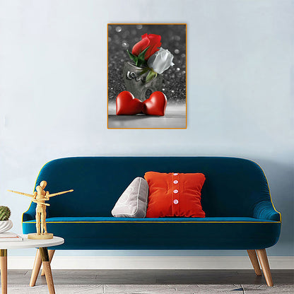 Love Rose - Full Round Drill Diamond Painting 30*40CM