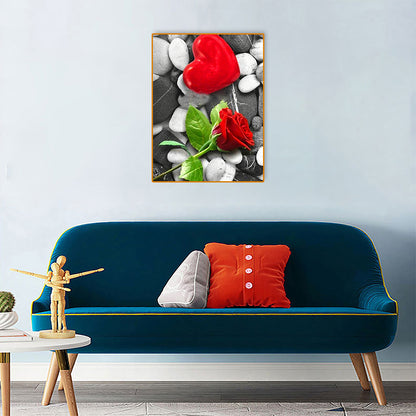 Love Rose - Full Round Drill Diamond Painting 30*40CM