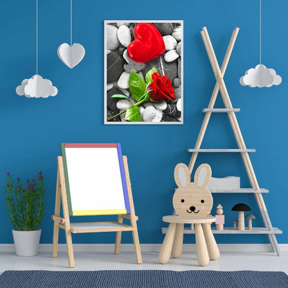 Love Rose - Full Round Drill Diamond Painting 30*40CM