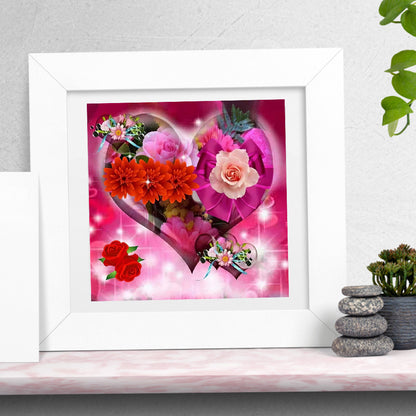 Love Rose - Full Round Drill Diamond Painting 30*30CM