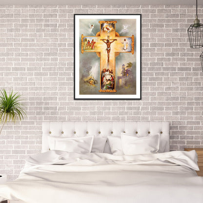 Jesus Cross - Full Square Drill Diamond Painting 30*40CM