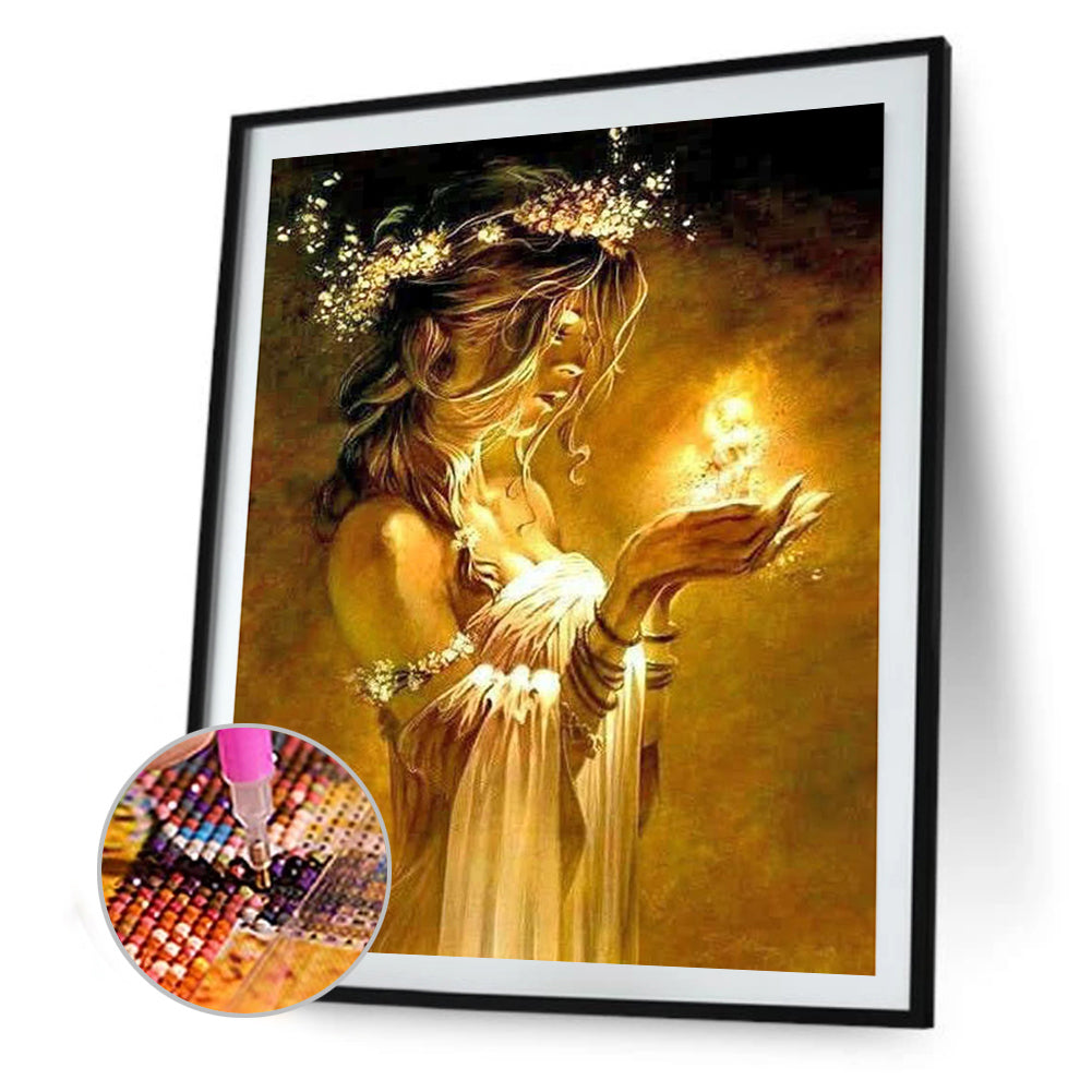 Goddess of Hope - Full Round Drill Diamond Painting 30*40CM