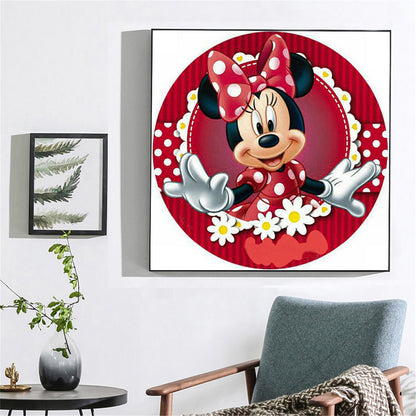 Minnie Mouse - Full Round Drill Diamond Painting 30*40CM