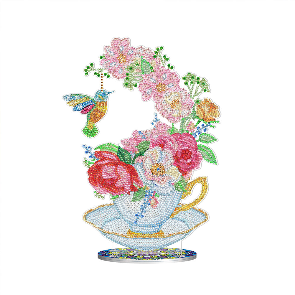 DIY 5D Double-Sided Mosaic Crystal Diamond Ornaments Kit Handicraft Artwork