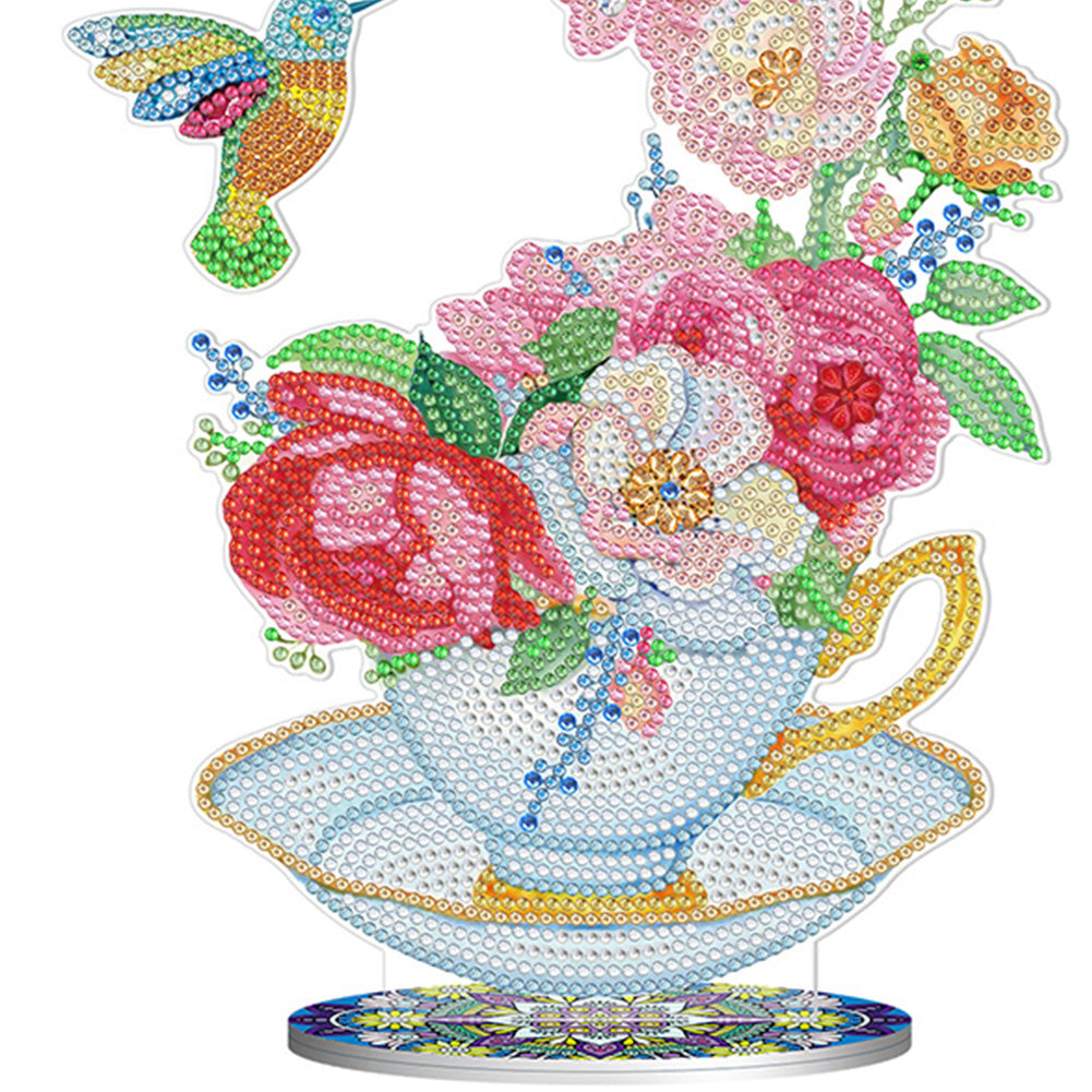 DIY 5D Double-Sided Mosaic Crystal Diamond Ornaments Kit Handicraft Artwork