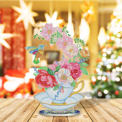 DIY 5D Double-Sided Mosaic Crystal Diamond Ornaments Kit Handicraft Artwork