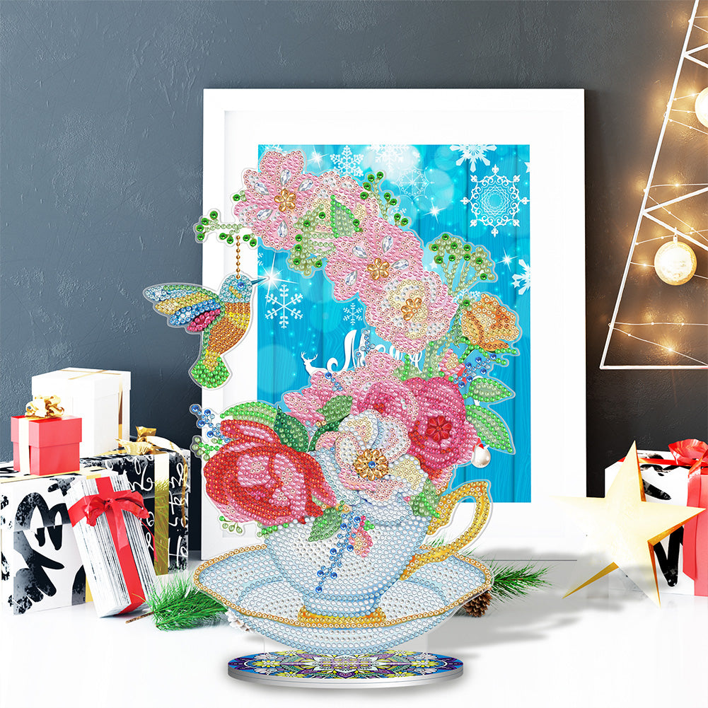 DIY 5D Double-Sided Mosaic Crystal Diamond Ornaments Kit Handicraft Artwork