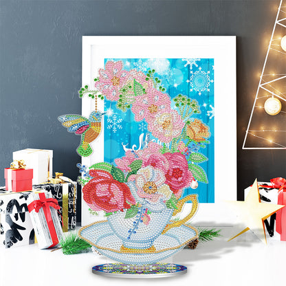 DIY 5D Double-Sided Mosaic Crystal Diamond Ornaments Kit Handicraft Artwork