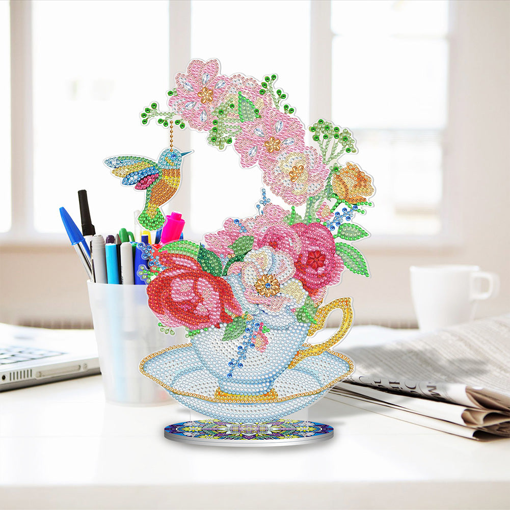 DIY 5D Double-Sided Mosaic Crystal Diamond Ornaments Kit Handicraft Artwork