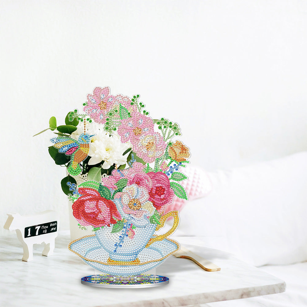 DIY 5D Double-Sided Mosaic Crystal Diamond Ornaments Kit Handicraft Artwork