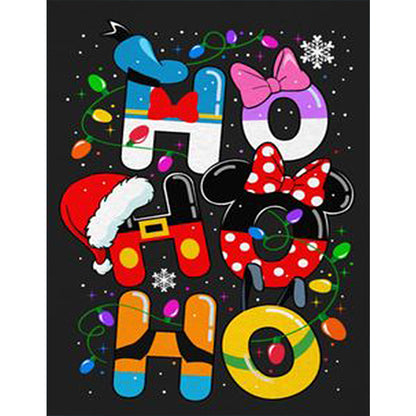 Cartoon Hohoho - Full Round Drill Diamond Painting 30*40CM