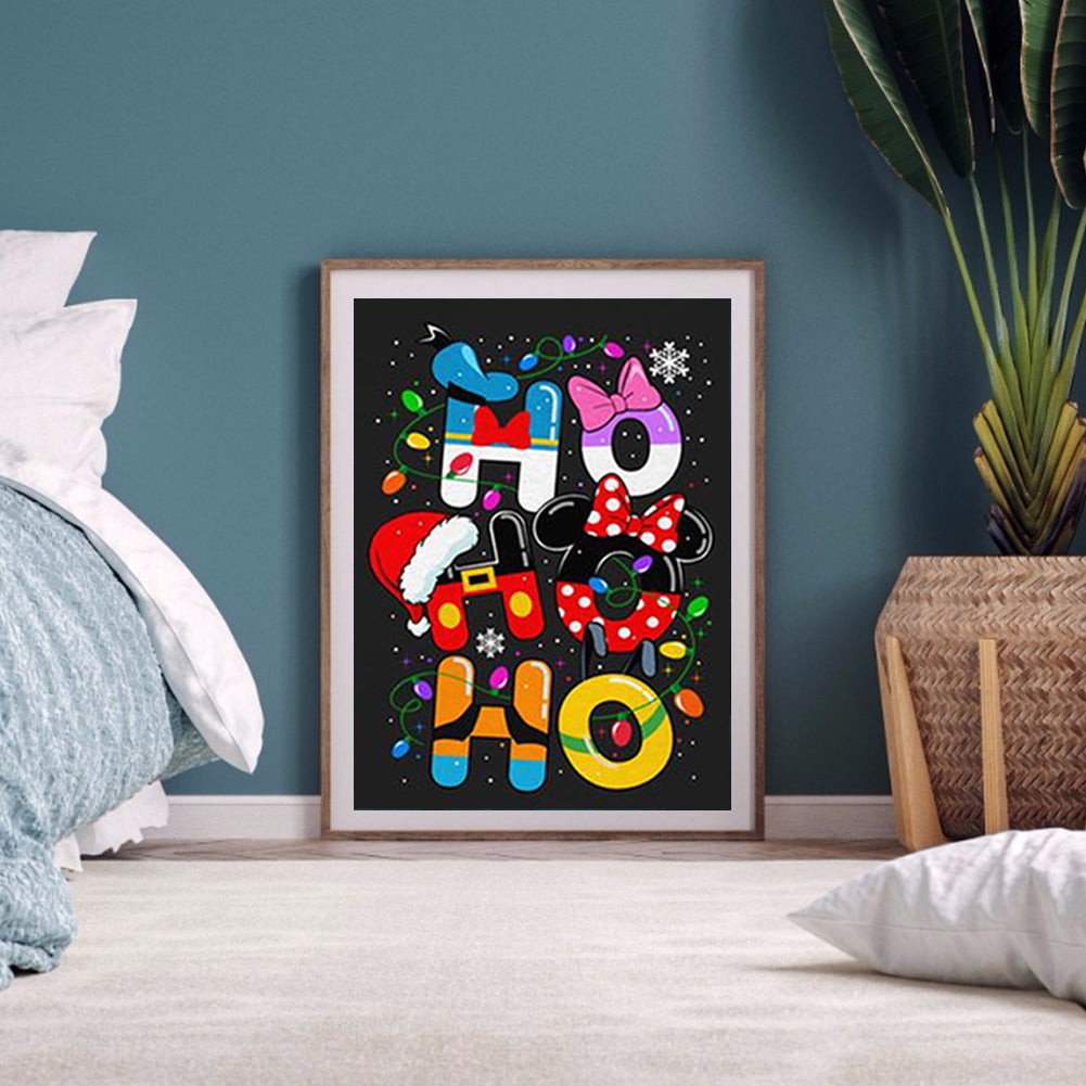 Cartoon Hohoho - Full Round Drill Diamond Painting 30*40CM