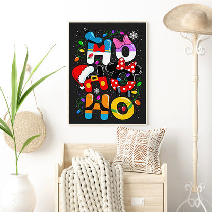 Cartoon Hohoho - Full Round Drill Diamond Painting 30*40CM