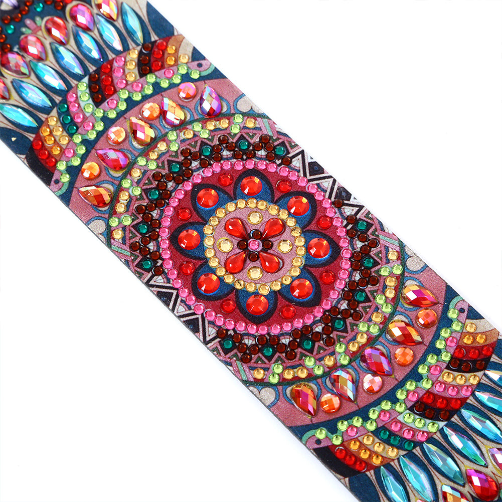 DIY Retro Mandala Diamond Painting Bookmark Special Shaped Tassel Crafts