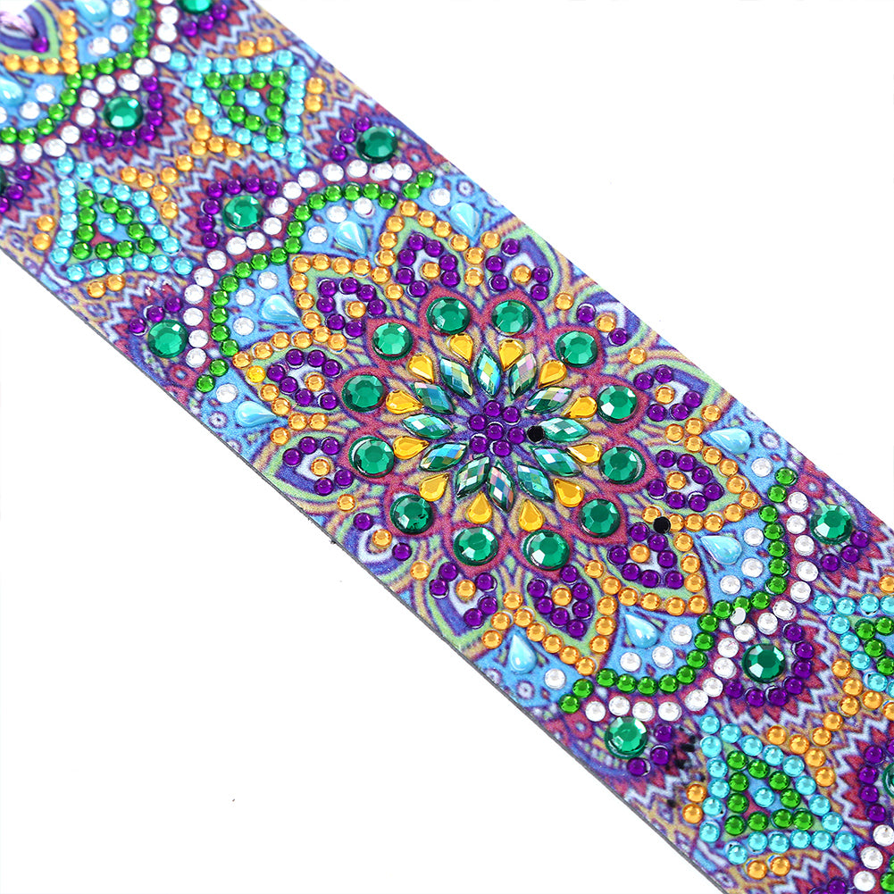 DIY Retro Mandala Diamond Painting Bookmark Special Shaped Tassel Crafts