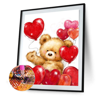 Valentines Day - Full Round Drill Diamond Painting 30*40CM