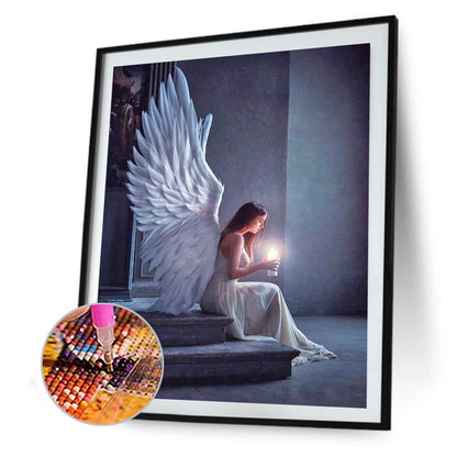 Hope Angel - Full Round Drill Diamond Painting 30*40CM