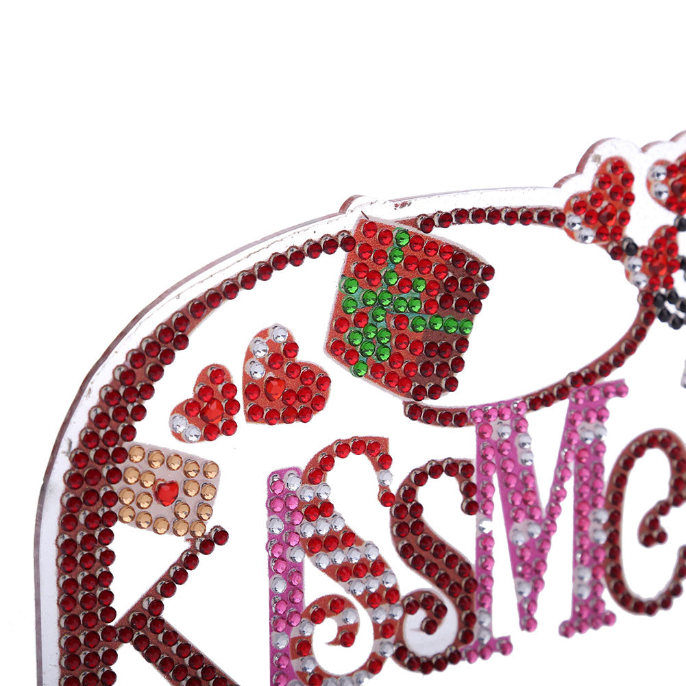 DIY Crystal Diamond Painting Rhinestone Valentines Day Desk Ornaments Kit