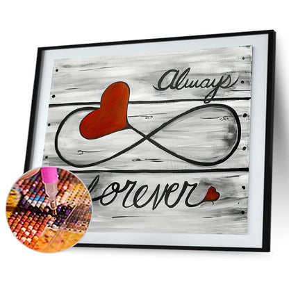 Love - Full Round Drill Diamond Painting 40*30CM