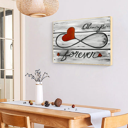 Love - Full Round Drill Diamond Painting 40*30CM