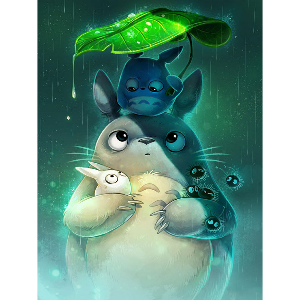 Totoro - Full Round Drill Diamond Painting 30*40CM