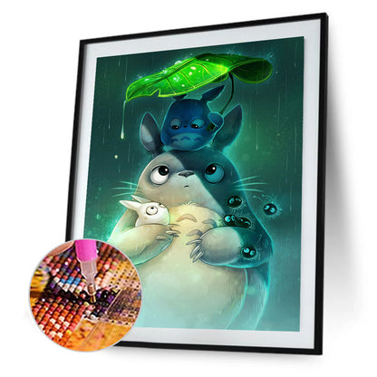 Totoro - Full Round Drill Diamond Painting 30*40CM