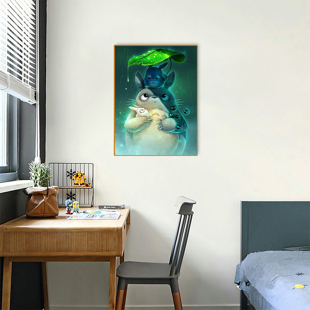 Totoro - Full Round Drill Diamond Painting 30*40CM