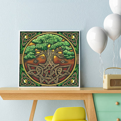 Tree Life - Full Square Drill Diamond Painting 30*30CM