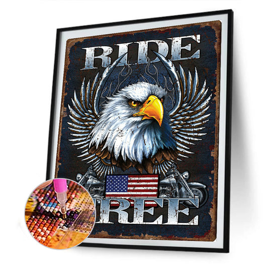 Abstract Painting - Full Round Drill Diamond Painting 30*40CM