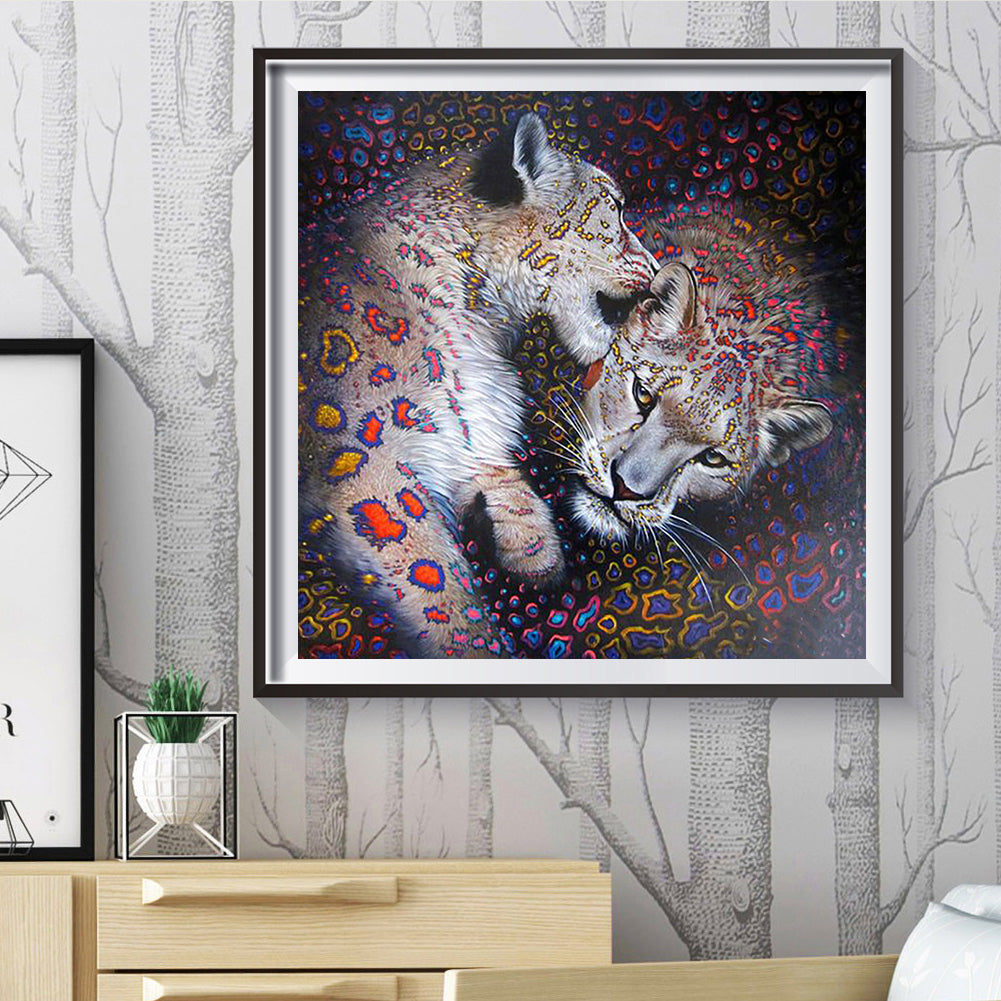 Pairs Animals - Full Round Drill Diamond Painting 30*30CM