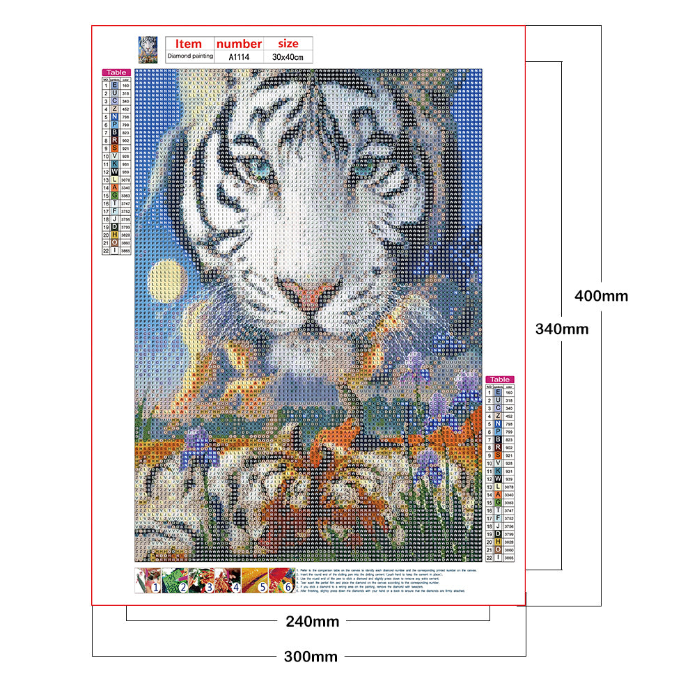 Cute Animal - Full Round Drill Diamond Painting 30*40CM