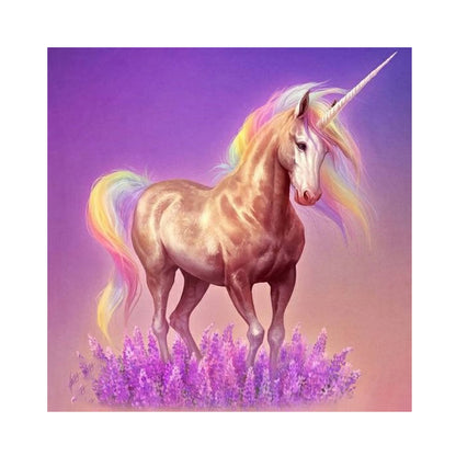 Unicorn - Full Round Drill Diamond Painting 30*30CM