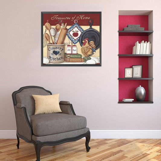 Kitchenware - Full Round Drill Diamond Painting 45*40CM