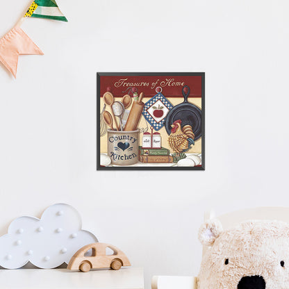 Kitchenware - Full Round Drill Diamond Painting 45*40CM