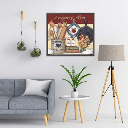 Kitchenware - Full Round Drill Diamond Painting 45*40CM