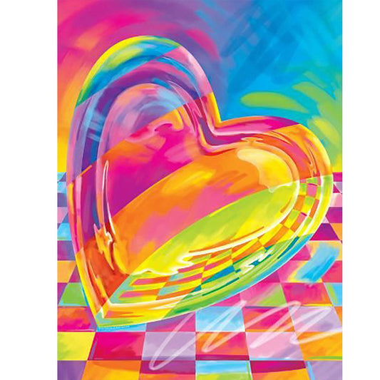 Love Heart - Full Round Drill Diamond Painting 30*40CM