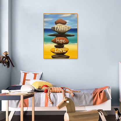 Wooden Sign - Full Round Drill Diamond Painting 30*40CM
